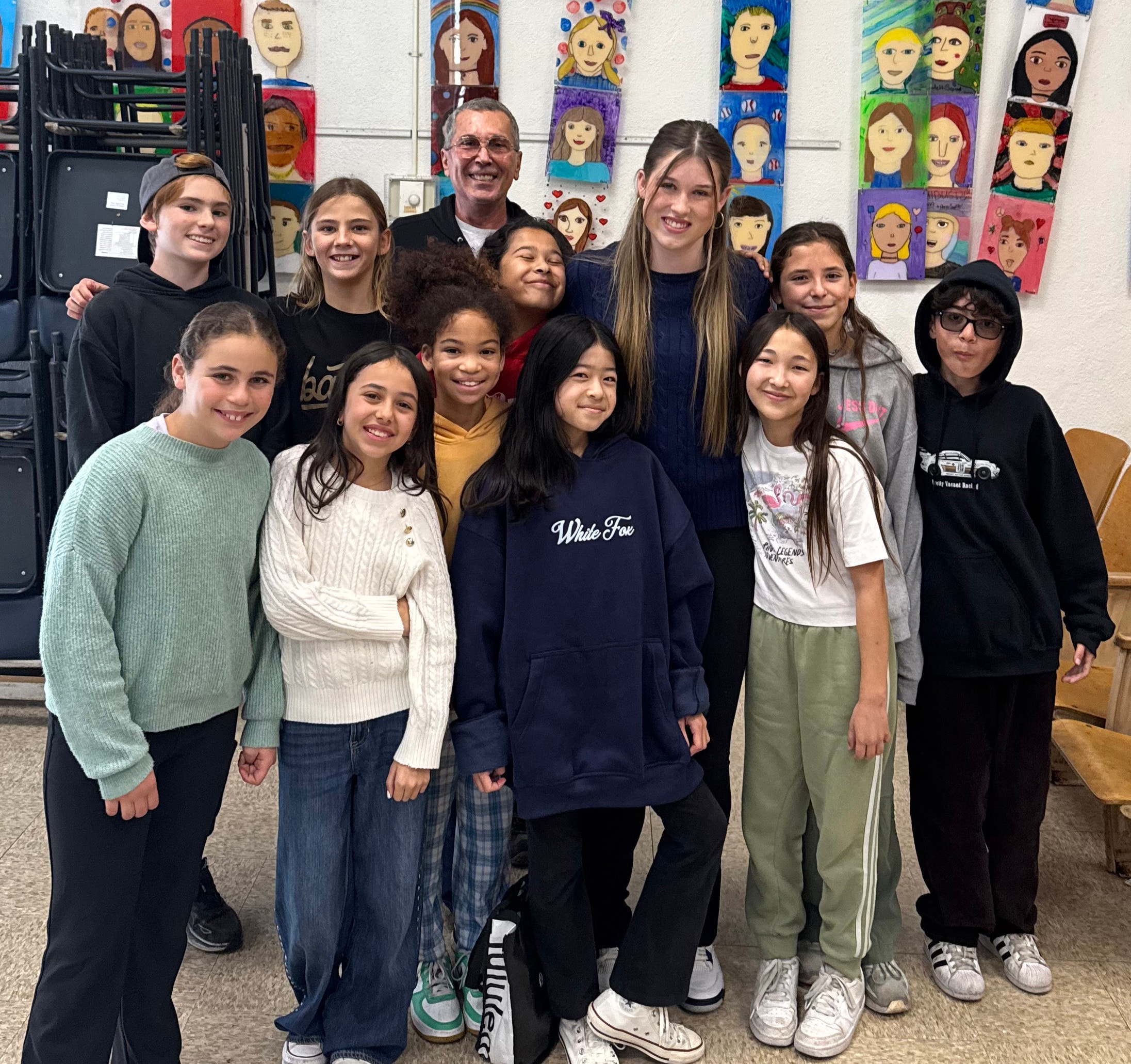 Boo2Bullying founder speaking to youth at a school event